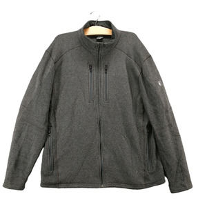 Kuhl Women's Jacket Gray XXL Born In The Mountains Zipped Pockets Outdoor